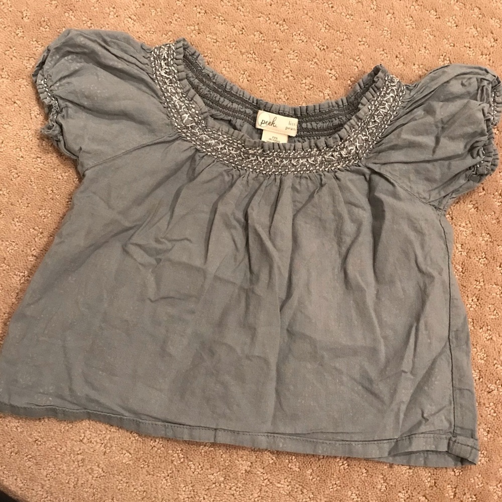 Peek Baby Girl Boho Top